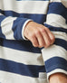 Men's Rugby Shirt - Blue Stripe
